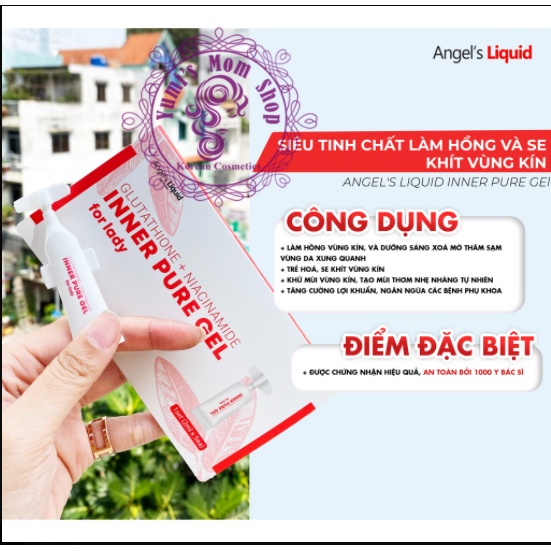 Tinh chất Angel Liquid Glutathione Plus Niacinamide Inner Pure Gel