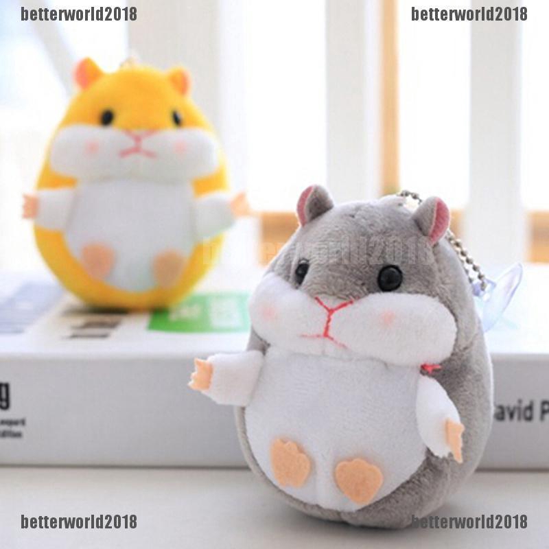 Thú nhồi bông hình chuột hamster 9.5cm đáng yêu