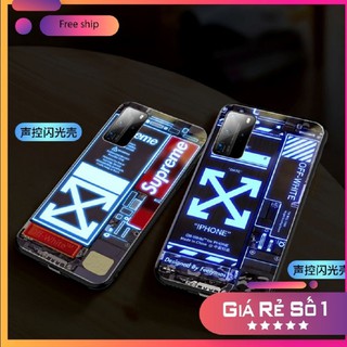 [Mã Giảm Giá SFP-184464366354432] Ốp iphone - Ốp lưng Phát Sáng Theo Nhạc - Led Light /7/8/7plus/8plus/x/xs/xs max/11/11