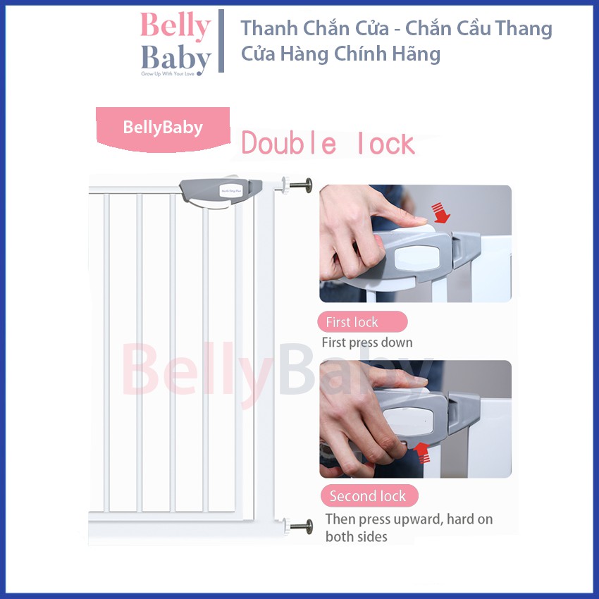 Thanh chắn cửa, thanh chắn cầu thang Bellybaby, bảo vệ an toàn cho trẻ nhỏ - BellyBaby