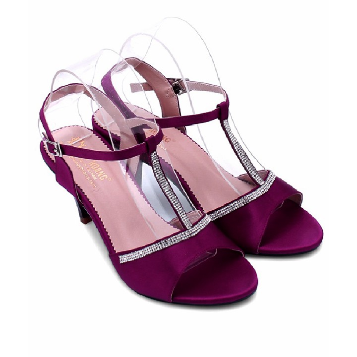 Giày sandal nữ Huy Hoàng màu đỏ-HP7055