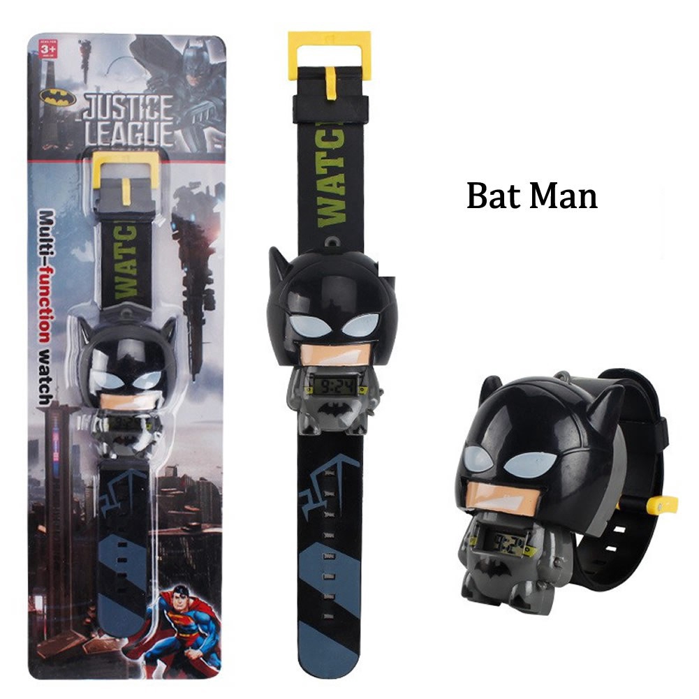 Kids 3D Cartoon Electronic projection Watch Cute Clock Boys Girls Gift | BigBuy360 - bigbuy360.vn