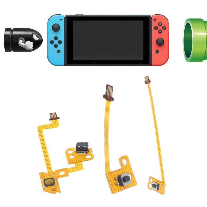 Cáp Nút Bấm Zr / Zl / L Thay Thế Cho Máy Chơi Game Switch
