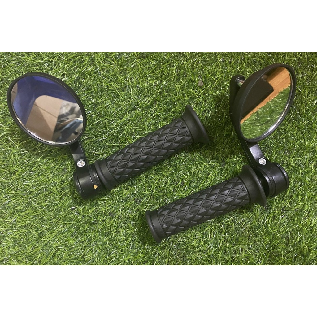 Kính gù bao tay cafe racer