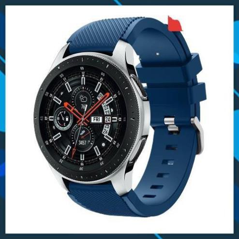 (HÀNG CAO CẤP) Dây đồng hồ cao su/ Silicon size 22mm cho đồng hồ thông minh (Samsung Gear S3, Galaxy Watch 46, tic pro..