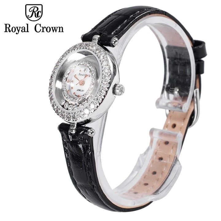 Đồng hồ nữ Chính Hãng Royal Crown Dây da 5308 (nhiều màu)