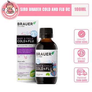 Siro brauer úc cold and flu 100ml