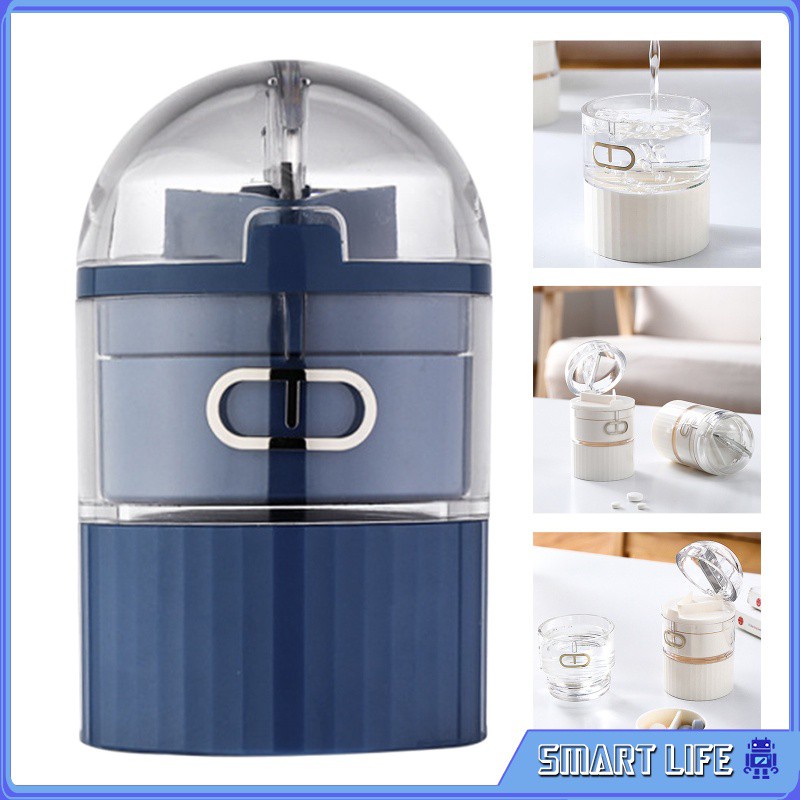 Dụng cụ nghiền thuốc 3 trong 1 đa năng tiện dụng tùy chọn màu sắc