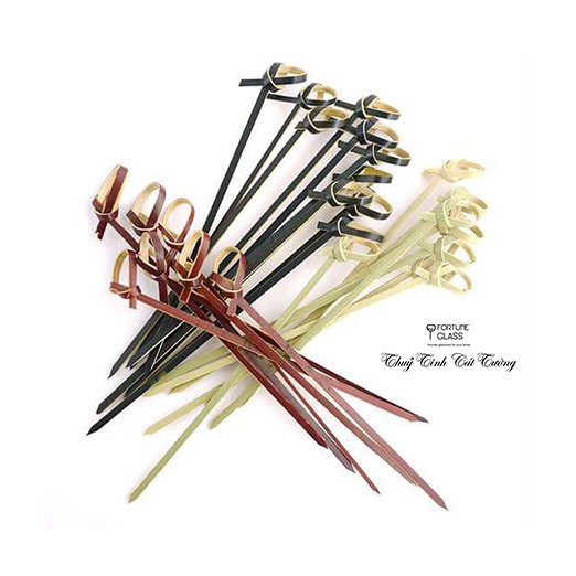 Tăm Xiên Tre Trang Trí Cocktail (Gói 100 chiếc)