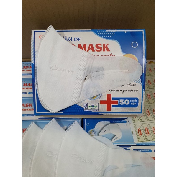 Hộp 50 chiếc khẩu trang y tế 3D Mask kháng khuẩn AJA