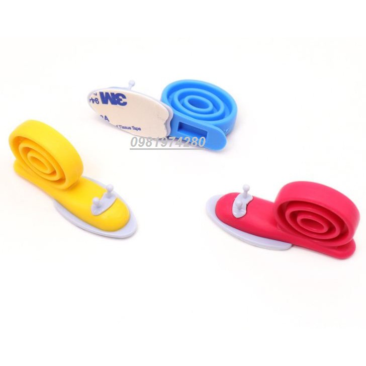 Bộ 3 khóa chặn cửa ốc sên chống kẹp tay cho bé