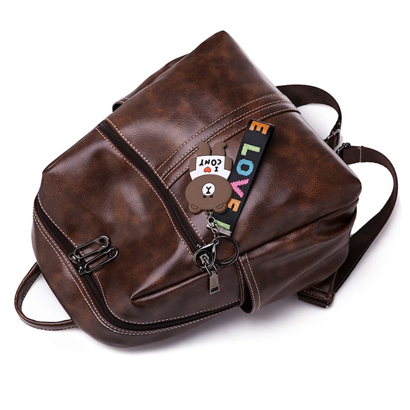 Balo IELGY da mềm sức chứa lớn kiểu dáng đơn giản đa năng tùy chọn màu sắc dành cho nữ