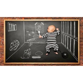 Decal Bảng Phấn dán tường Graffiti