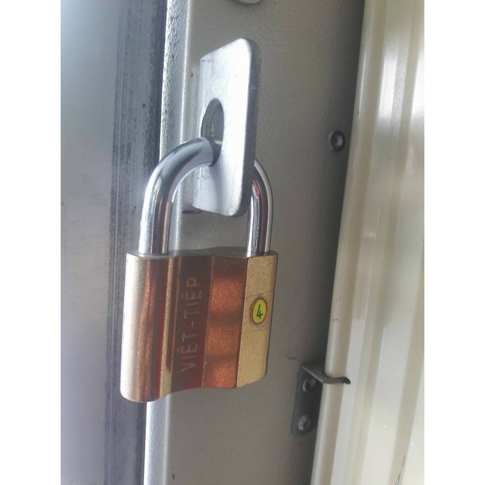 (2 cái) Bát khóa (Bát V) làm khoen gắn ổ khóa cho cửa nhiều loại