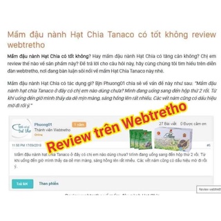 Mầm đậu nành hạt chia Tanaco