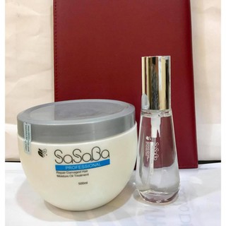 Ủ tóc + tinh dầu Sasaba (tặng mũ ủ tóc)