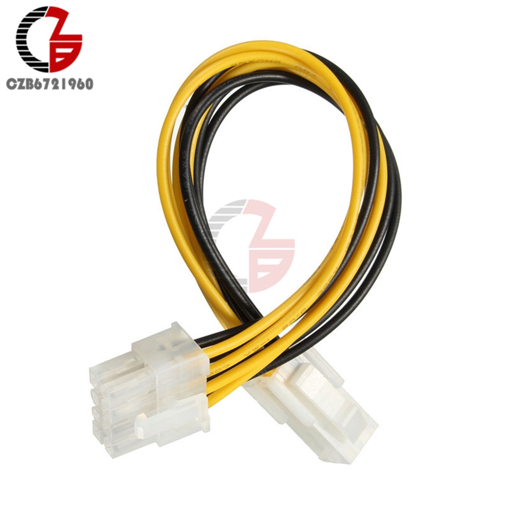 20cm 4 Pin Female to Male 8 Pin ATX EPS 12v Connector Adapter PCIe Joint Cable | BigBuy360 - bigbuy360.vn