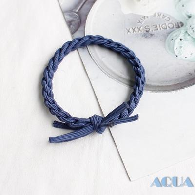 Dây Buộc Tóc Đuôi Ngựa Co Giãn Màu Trơn / Màu Sắc Phù Hợp Với Phụ Kiện Cho Nữ