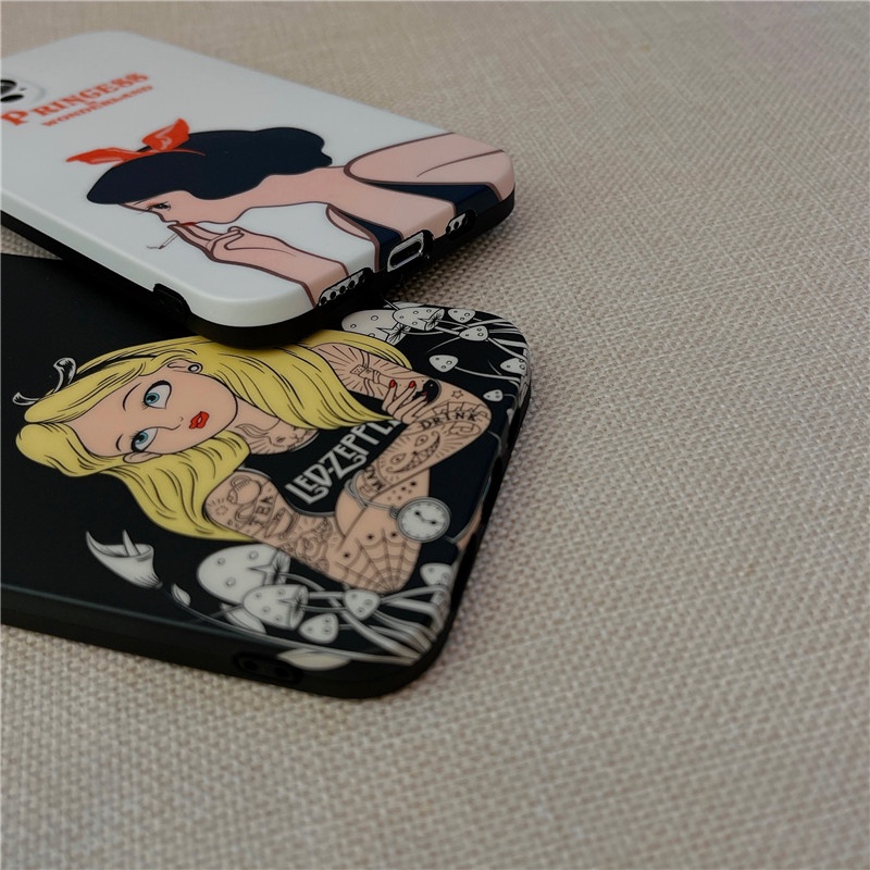 Ốp Điện Thoại IMD Mềm In Hình Cô Gái Hoạt Hình Dễ Thương Cho IPhone14 Plus Pro Max 13 12 11 MAX X/XS XR XSMAX 7P/8P 7/8/SE2