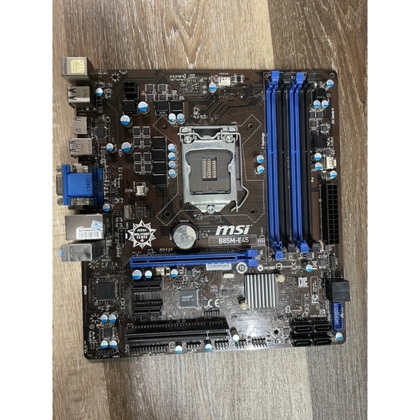 Main MSI-B85M-E45(4khe ram) soc ket 1150 đủ Fe