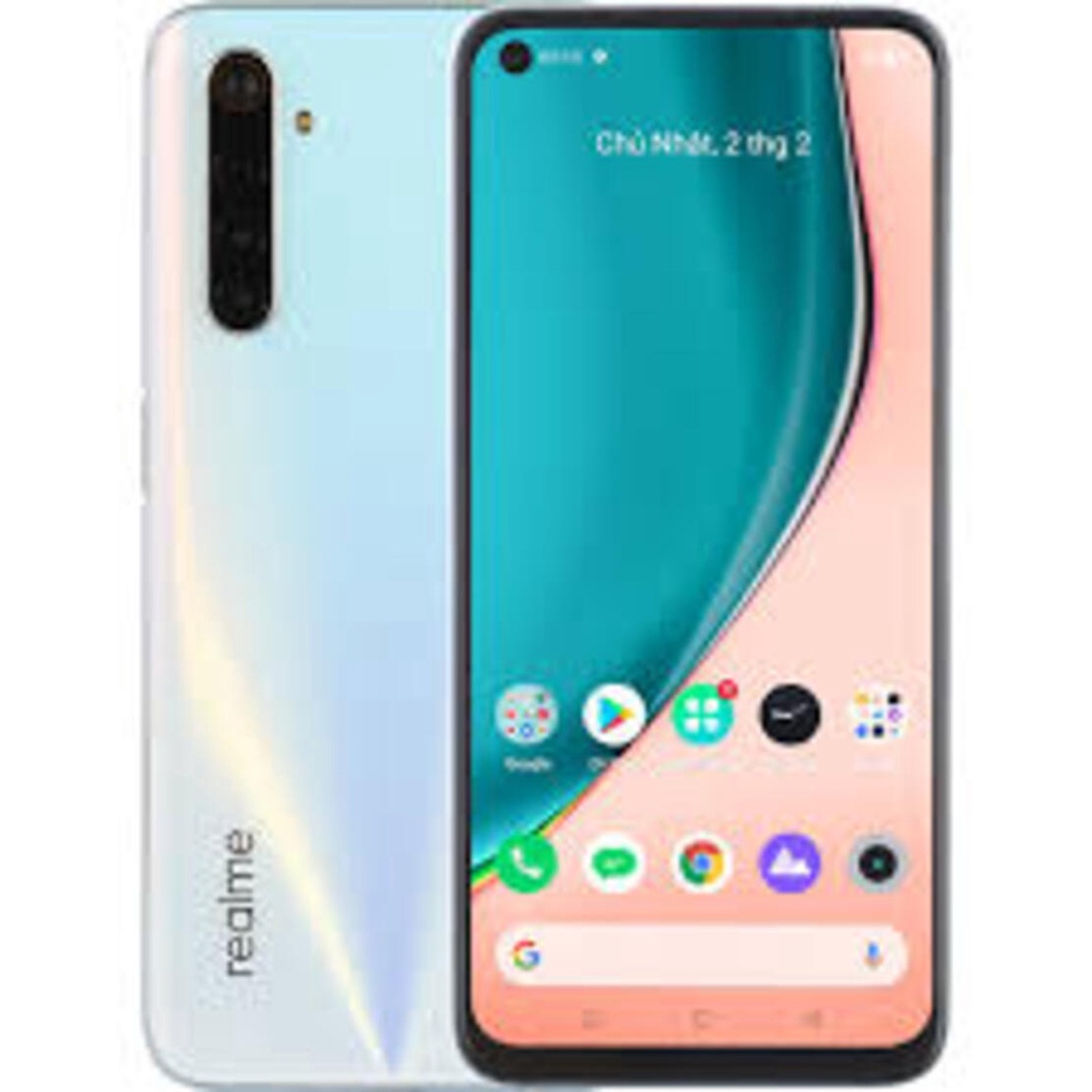 điện thoại Realme 6 ram 8G rom 128G 2sim Chính Hãng, Màn hình: IPS LCD6.5&quot;Full HD+, Camera sau: Chính 64 MP &amp; Phụ 8 MP