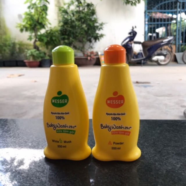 Tắm gội wesser 2 in 1