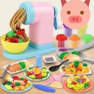 Đồ chơi đất nặn làm bún, làm mỳ cho bé