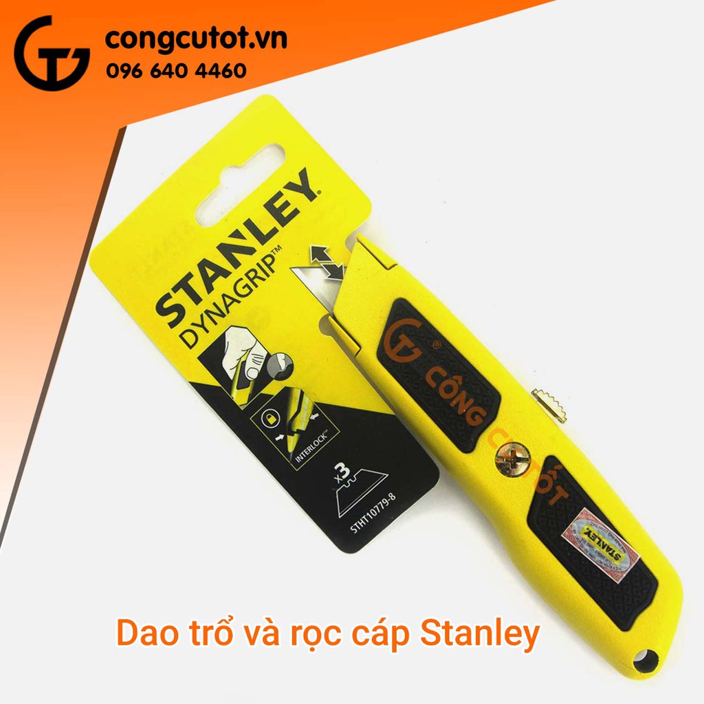Dao trổ và rọc cáp Stanley 10-779