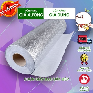 Cuộn giấy bạc dán bếp cách nhiệt chống thấm hiệu quả