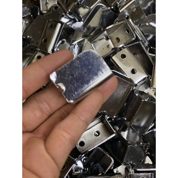 Cốc đỡ thanh hộp inox ⚡ GIÁ SỐC ⚡ Cốc đỡ bắn trực tiếp vào tủ chắc chắn, chất liệu cao cấp