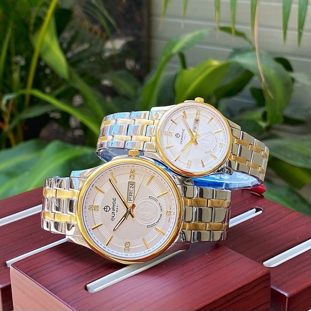 Đồng hồ cặp đôi Sunrise 1227SA - 2227SA chính hãng | BigBuy360 - bigbuy360.vn