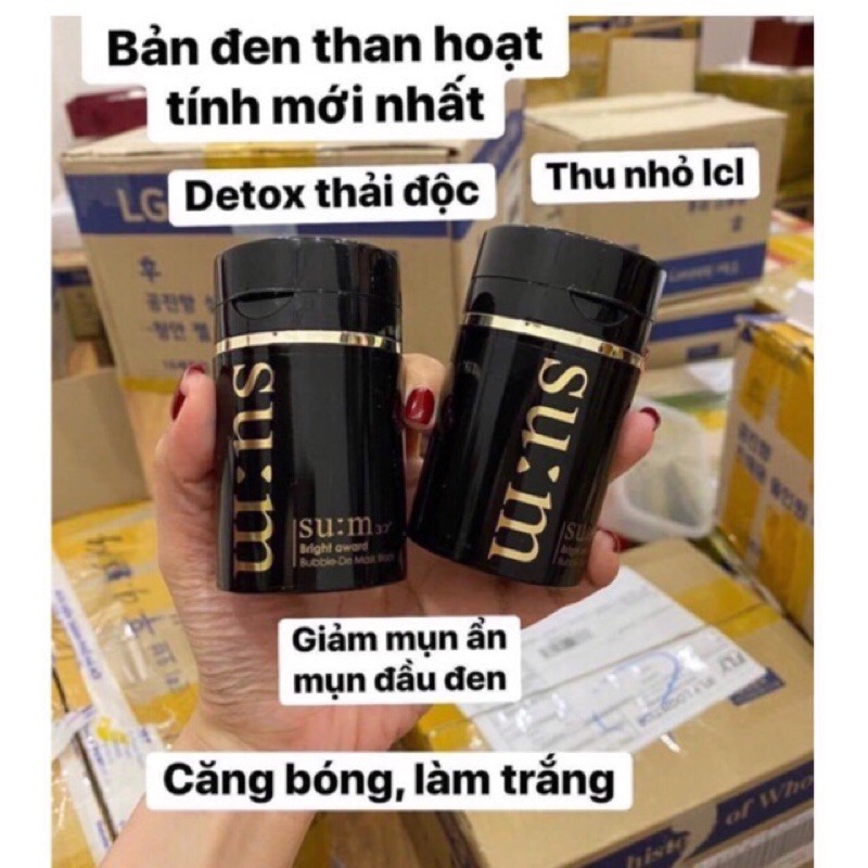 Mặt nạ sủi bọt thải độc Sum 50ml HÀNG Công ty có Tem