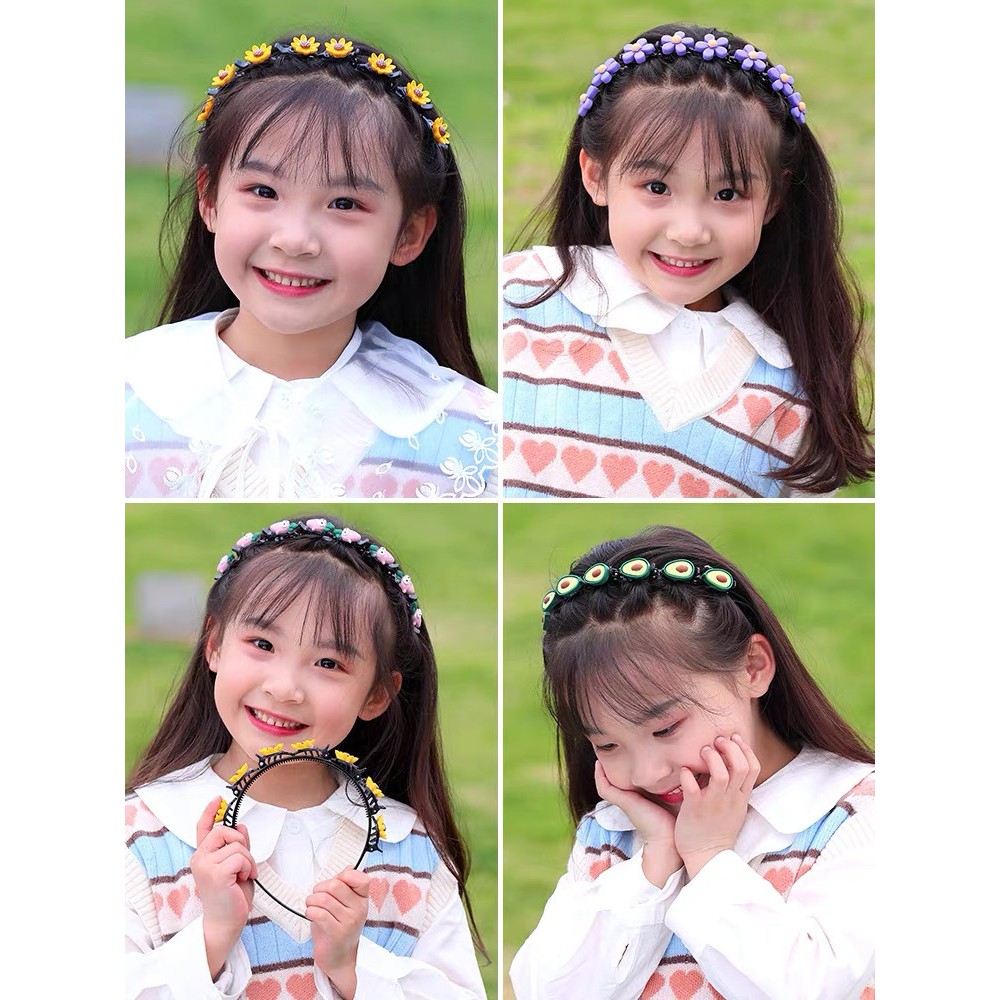 Bờm Tóc Hình Hoa Quả Siêu Xinh Cho Bé  - Dumi Shop