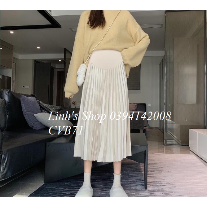 Chân Váy Bầu DIỆN LỄ TẾT CỰC XINH CVB71