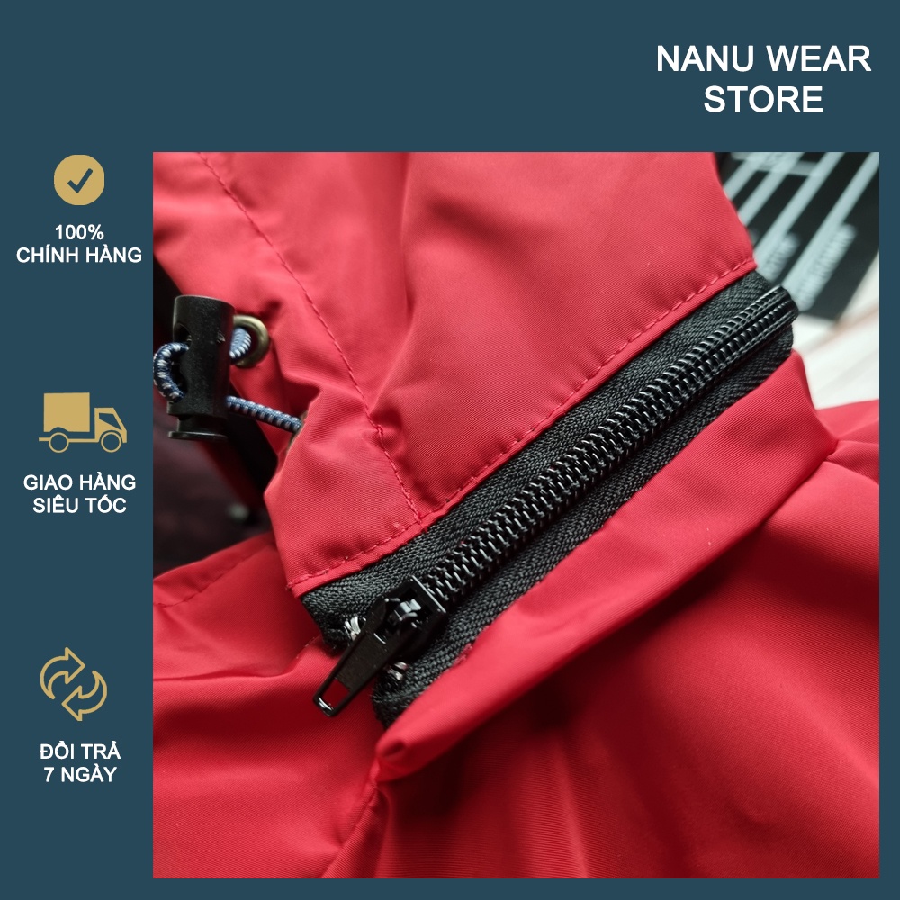 Áo khoác gió lót lưới cotton NANU WEAR