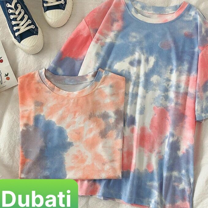 ÁO THUN NAM NỮ FROM RỘNG VÀNG HỒNG LOANLOANG CHẤT VẢI MỊN THOÁNG MÁT HOT TREND- DUBATI FASHION