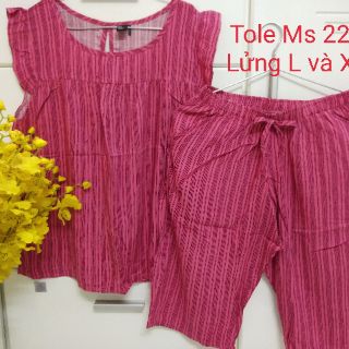 Đo mặc nhà big size hàng xuất