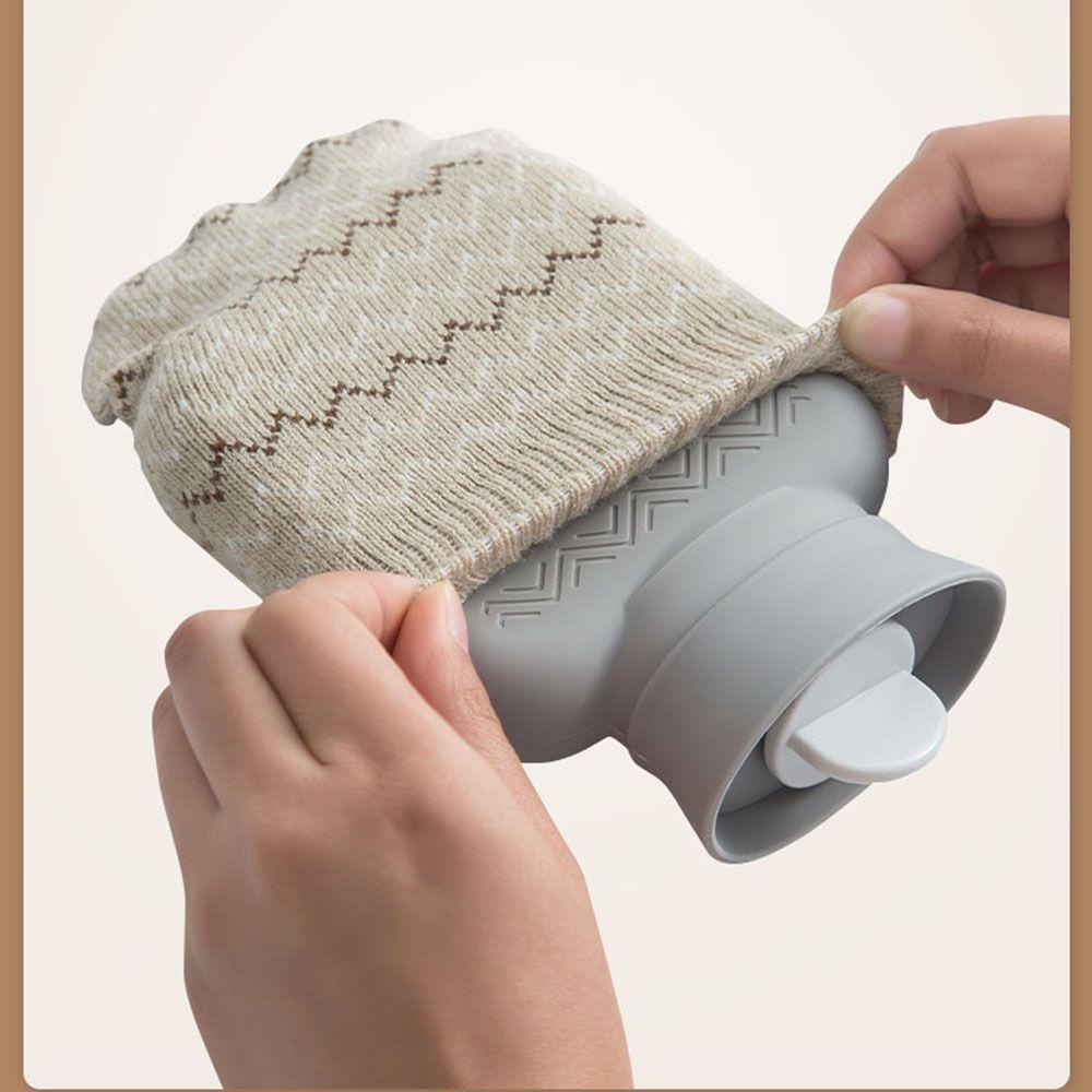 LAY Bình Đựng Nước Nóng Giữ Nhiệt Bằng Silicone Dùng Được Trong Lò Vi Sóng