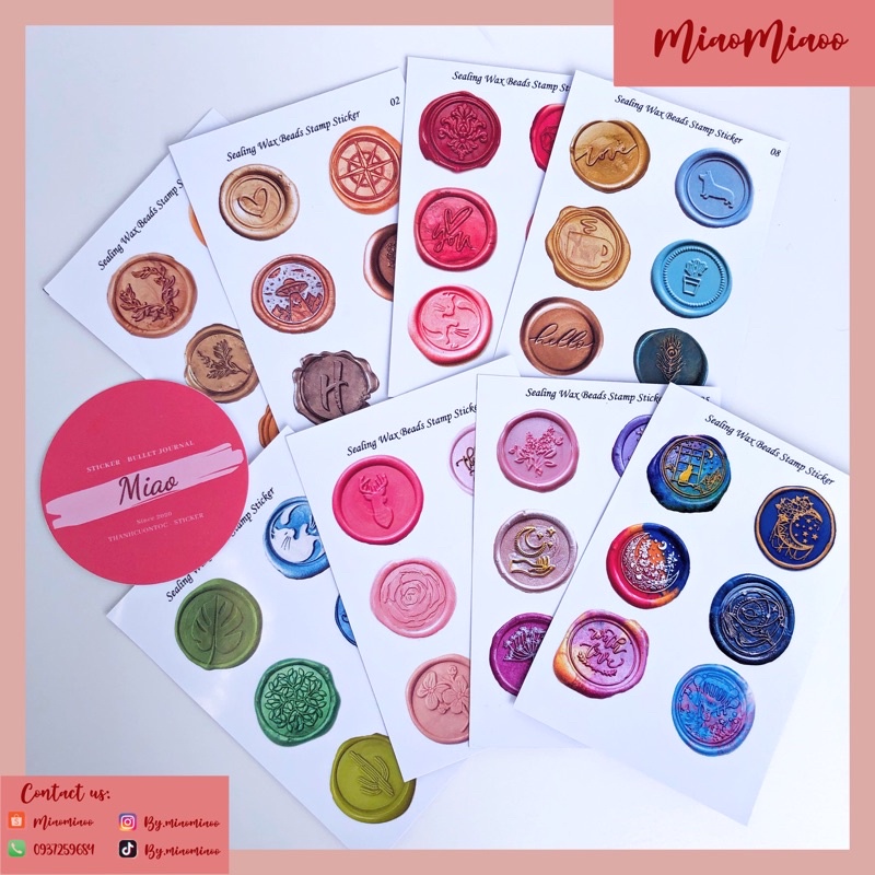 Bullet Journal Stamp Sticker - A7