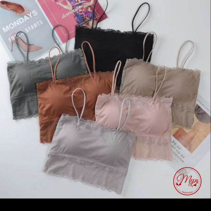 [ĐẸP TỪNG MILIMET] BRA REN MỀM CÔNG CHÚA BABY DÂY SỢI BÚN SIÊU ĐẸP