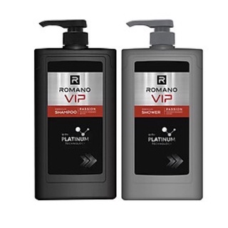 Combo Dầu gội _ sữa tắm _ romano vip 650g new