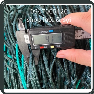 Lưới cước ống chắn sân bóng đá sợi 4mm