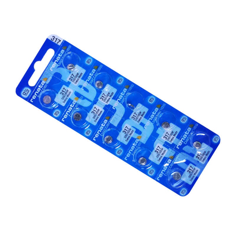 Pin đồng hồ Thụy Sỹ RENATA 317 / SR516SW oxide bạc Made in Swiss