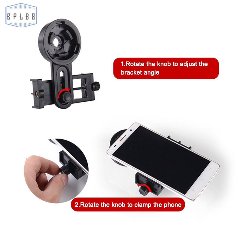 Giá đỡ điện thoại gắn ống nhòm phổ biến hỗ trợ chụp ảnh và quay video