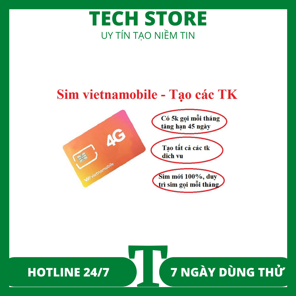 Sim Vietnam tạo fb,shope,zalo,sen,lad,gmail,mmo... Nghe gọi vào mạng