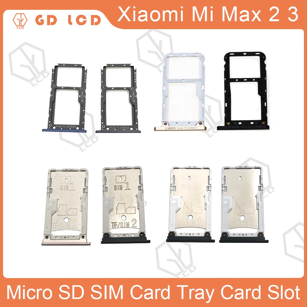 khay sim Xiaomi Mi Max 2 3 Pocophone F1 Khay Đựng Thẻ Sim Điện Thoại