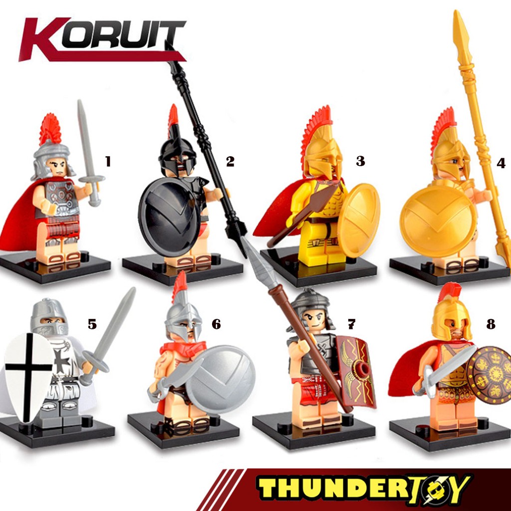 Minifigure nhân vật chiến binh la mã