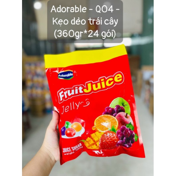kẹo dẻo trái cây hàn quốc 360g