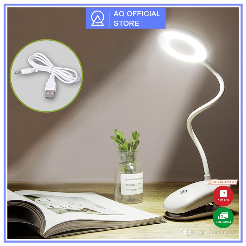Đèn LED đọc sách đa năng ⚡️𝐂𝐀𝐎 𝐂𝐀̂́𝐏 𝐍𝐇𝐀̂́𝐓⚡️ 3 chế độ ánh sáng Tiện Ích