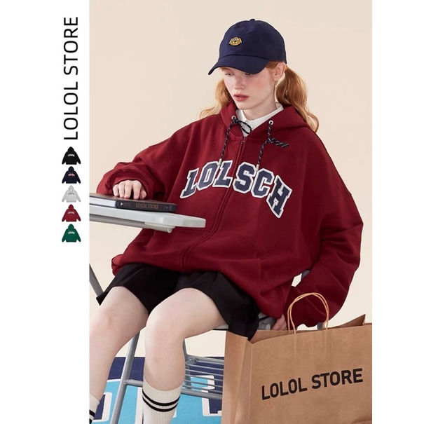 ÁO HODIE ZIP SCH Vãi Nỉ Bông Dày dặn Form Ulzzang Unisex